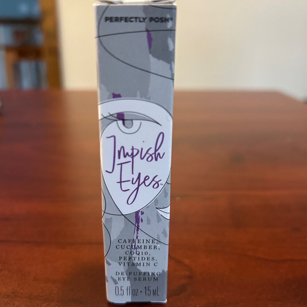 SEALED Perfectly Posh Impish Eyes Depuffing Eye Serum